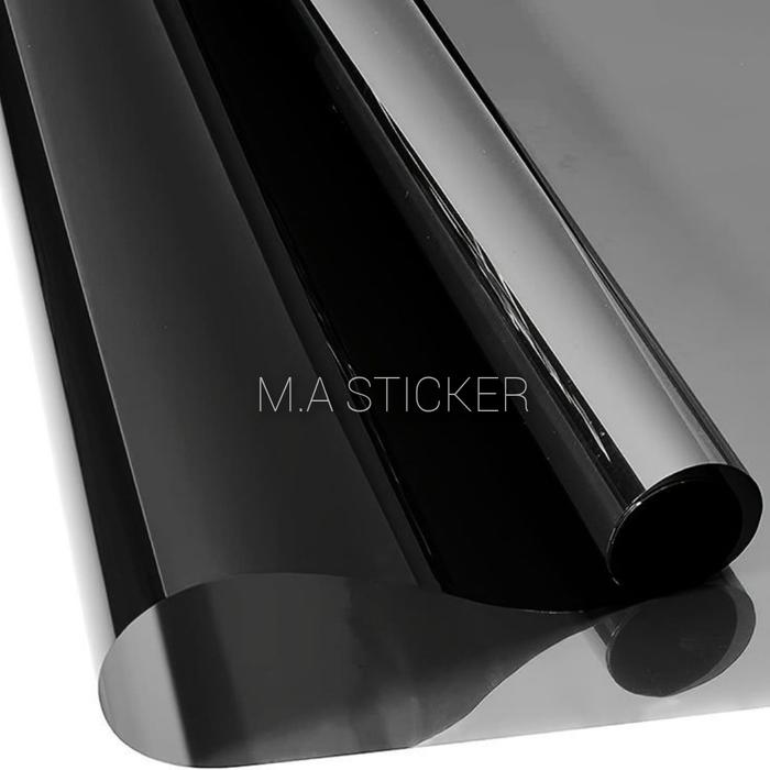 Gambar M.A STICKER Stiker Kaca Film One Way Cermin Kaca Film Jendela Rumah Peredam Panas Bahan Seperti Cermin Tidak Tembus Pandang dari Luar Order 3 Meter 12pcs Packing Free - Riben 60% dari STICKER M.A undefined Tokopedia