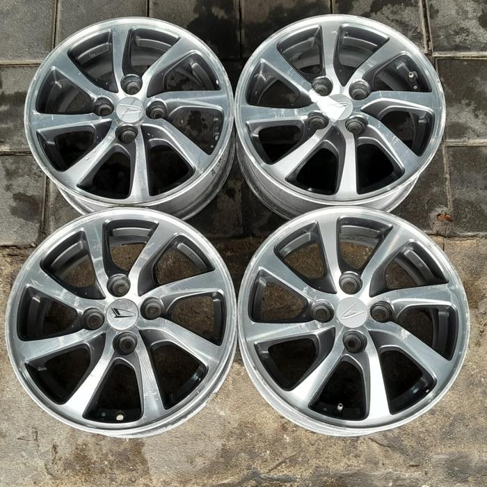 Gambar VELG MOBIL SEKEN OEM COPOTAN SIGRA RING 14 VELG ONLY COCOK DI VIOS dari RMBvelgsecond undefined Tokopedia