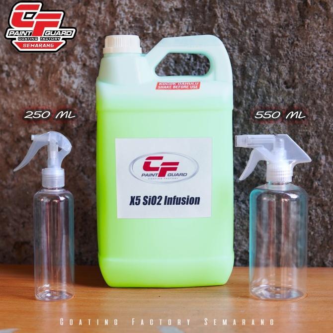 Gambar X5 SiO2 INFUSION QUICK DETAILER by Coating Factory Perawatan Cat Mobil - 250 ml dari ARLETA STORE 2 undefined Tokopedia