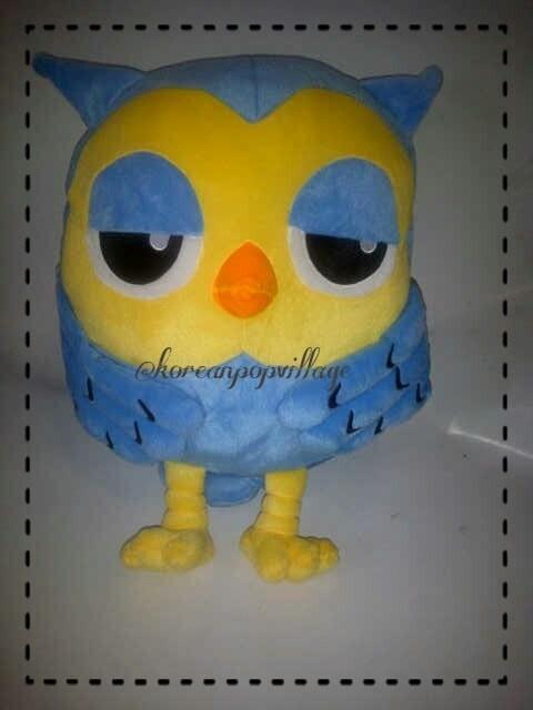 Gambar Boneka Roumang Owl The Heirs - Biru Muda dari Korean'POP Village undefined 5 Tokopedia