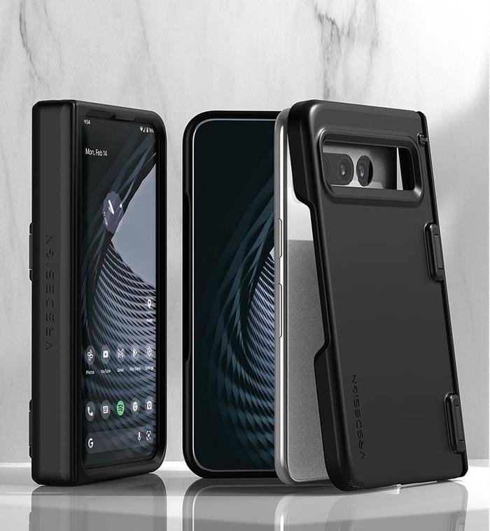 Gambar [ORIGINAL] GOOGLE PIXEL FOLD Perfect Fit Protection Case Cover - Black  dari Jaya Case STORE undefined Tokopedia