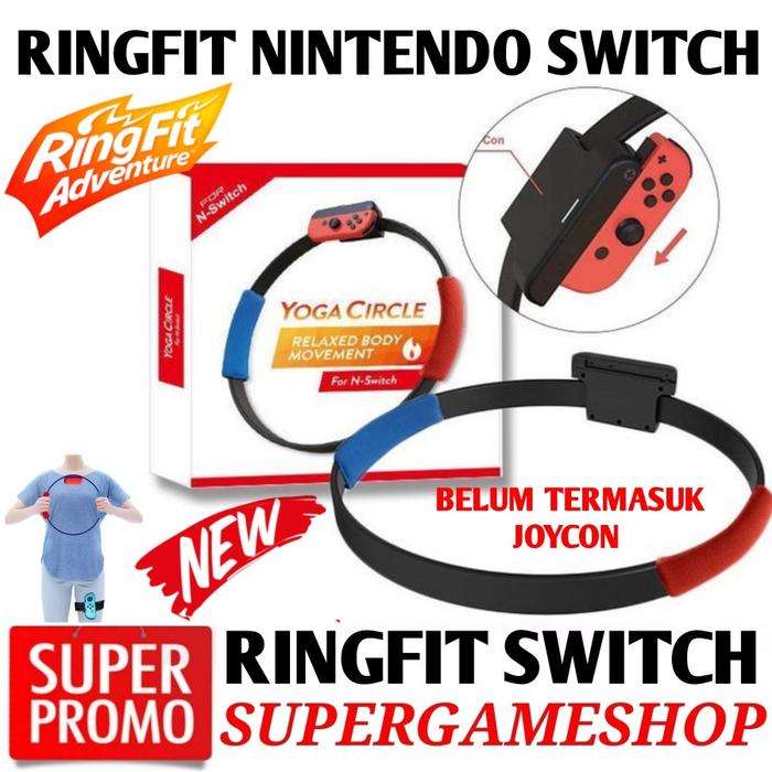 Gambar Ringfit Adventure Nintendo Switch Ring Fit Leg Starp Ring Con Grips - RINGFIT dari Super-Gameshop.id undefined Tokopedia