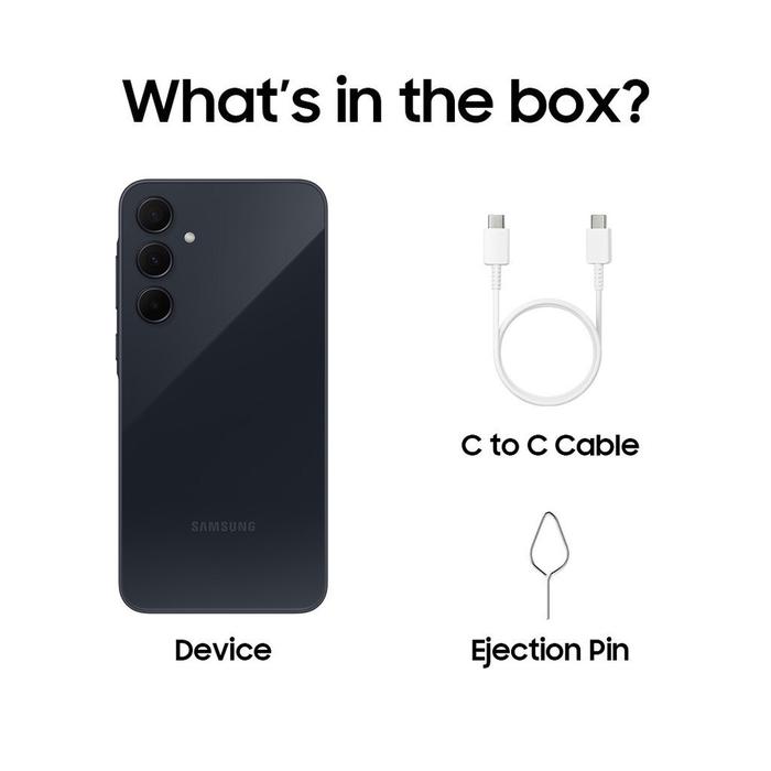 Gambar Samsung Galaxy A35 5G 8/128GB | 8/256GB Garansi Resmi - Navy, 8 / 256 GB dari MUMfone undefined Tokopedia