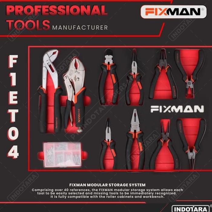 Gambar ready ya FIXMAN Tool Modular Storage - Foam Modular System - F1.ET04 dari GUDANG ELEKTRO1 undefined Tokopedia