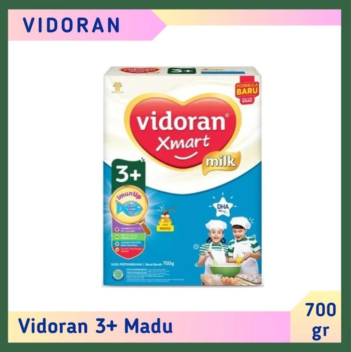 Gambar Vidoran xmart 3+ Md/Van (700 gr, 925 gr) - Vid 3+ Md 700gr dari Toko Susu H & H undefined Tokopedia