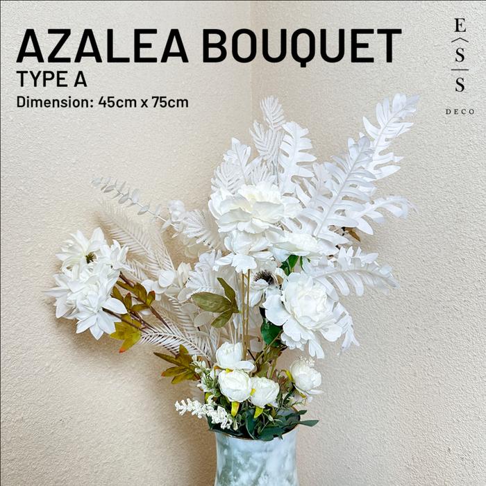 Gambar BUY 1 GET 1 Azalea Bouquet // Buket Bunga // Perlengkapan Rumah // Dekorasi // Bunga Artificial - Type A dari Essdeco undefined Tokopedia