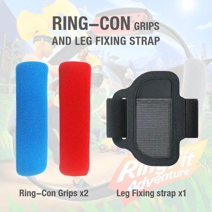 Gambar Ringfit Adventure Nintendo Switch Ring Fit Leg Starp Ring Con Grips - RINGCON+LEGSTRP dari Super-Gameshop.id undefined Tokopedia