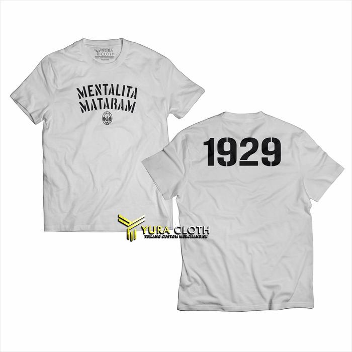 Gambar Kaos Pria Distro MENTALITA MATARAM 1929 PSIM YOGYAKARTA - Hitam, S dari YURA CLOTH undefined 5 Tokopedia