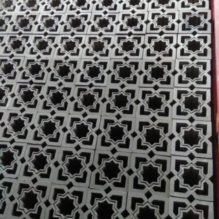 Gambar Roster beton minimalis motif Mahadewa | Roster masjid | Roster Islamic - Abu, 20x20 dari roster minimalis undefined Tokopedia