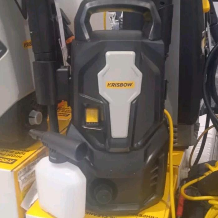 Gambar Mesin Cuci Steam Mobil & Motor Krisbow High pressure 100 bar - 90 BAR dari ADEL AYRA undefined Tokopedia