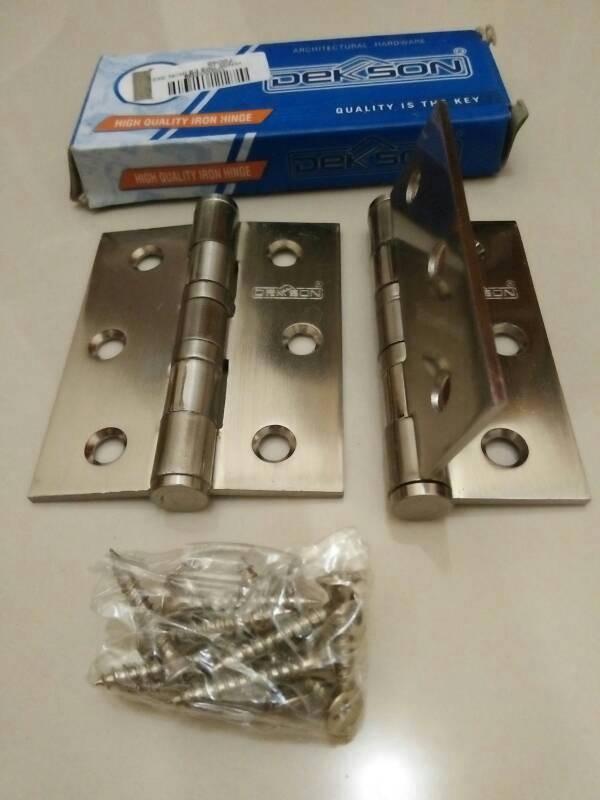 Gambar Engsel Kupu Kupu Dekkson - 5, 4, 3 Inch (Iron Hinge) - 3 Inch dari Sentra Aksesoris Kaca undefined 3 Tokopedia