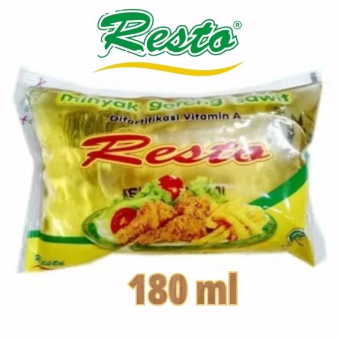 Gambar Minyak Goreng Resto 180 ml / Resto 180ml dari BORONG SEMBAKO undefined Tokopedia