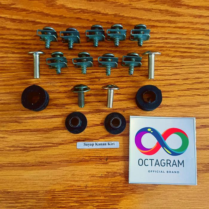 Gambar Gratis Ongkir/ Baut Jupiter Mx 135 Old Full Set/ Full Body Jupiter Mx - Sayap kanan/kir dari OCTAGRAM BAUT undefined Tokopedia