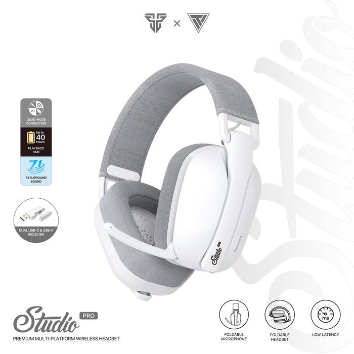 Gambar Fantech STUDIO PRO WHG03 MultiPlatform Wireless Headset Gaming 7.1 - WHITE-STUDIOPRO dari SuperstoreComputindo undefined Tokopedia