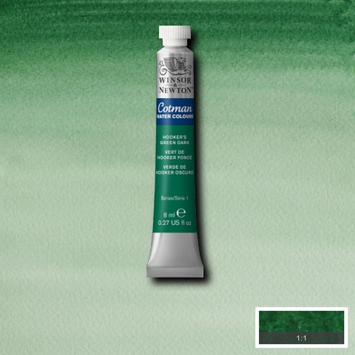 Gambar Cat Air Winsor & Newton Cotman Tube 8ml Watercolor - 01/02 - HKS GREEN DARK dari Artemedia_NEW undefined Tokopedia
