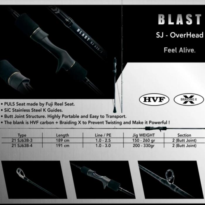 DAIWA BLAST SJ63B-4ショアジギングロッド DAIWA（釣り） DAIWA