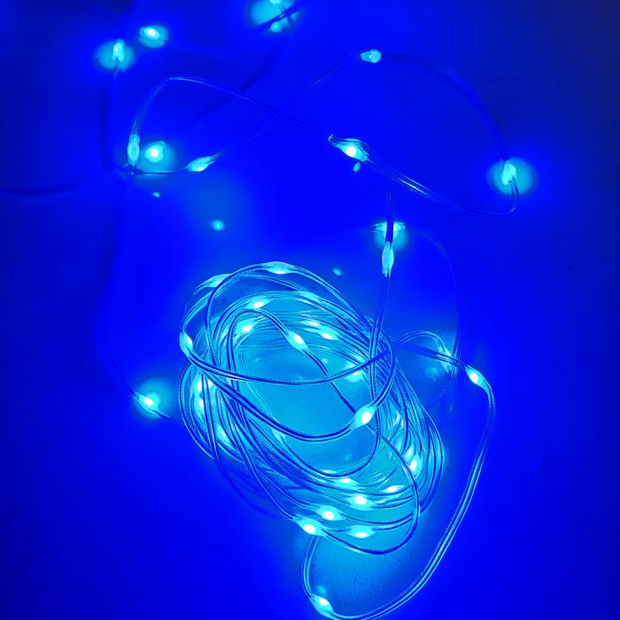 Gambar Lampu Hias LED Fairy Light 24V 5 Meter 50 Led Indoor Outdoor - Biru Muda dari Jogjaled12original undefined 5 Tokopedia