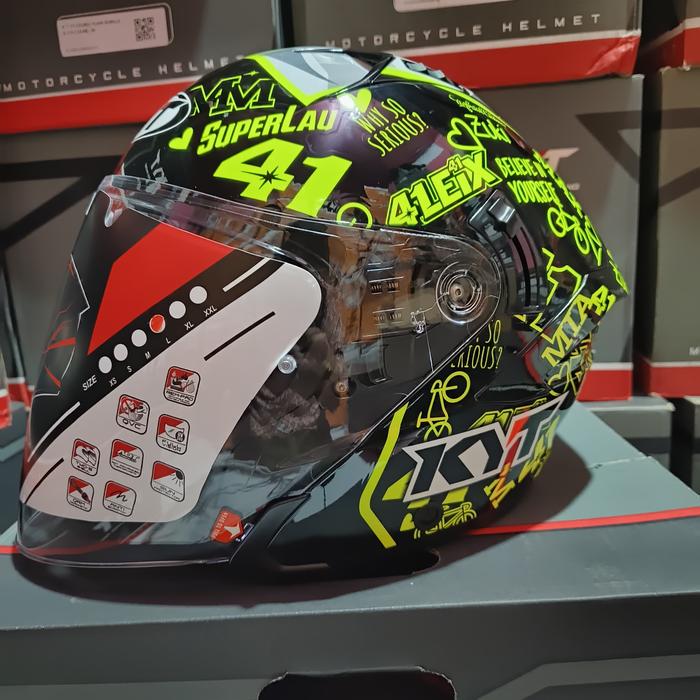 Gambar HELM KYT NFJ MOTIF JAUME MASIA ORIGINAL TERMURAH - Espargaro 20, M dari Kompashelmet undefined Tokopedia