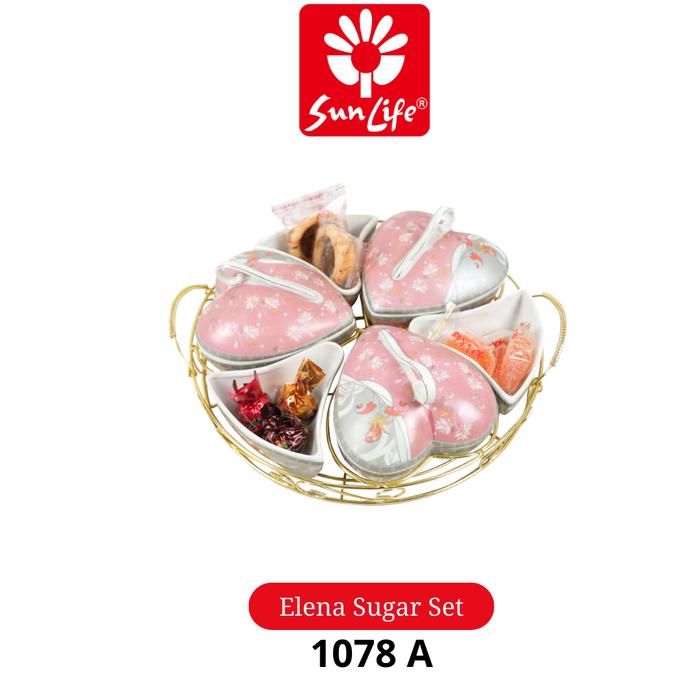 Gambar Sunlife Elena Sugar Set  Wadah Prasmanan Set  Bahan Keramik 1078 - 1078 A dari Sunlife Official Store undefined Tokopedia