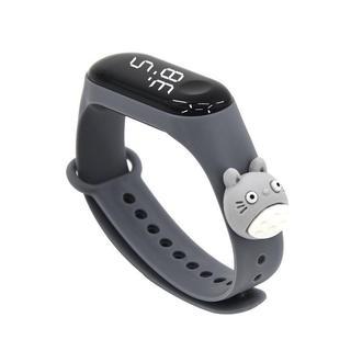 Gambar DGKR003 Jam Tangan Elektronik Led Motif Kartun Mickey Pikachu Superh - RED Grey Totoro dari keiko collection undefined Tokopedia
