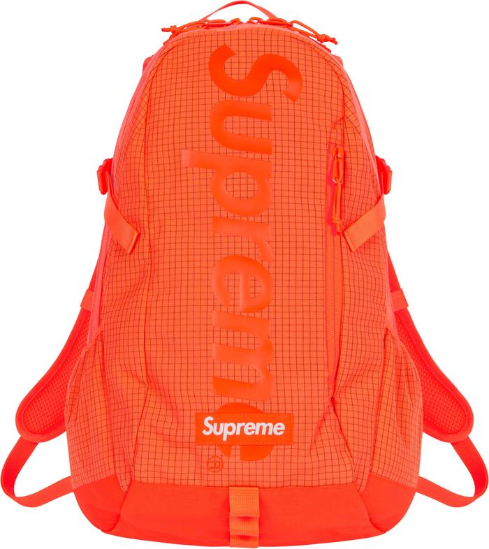 Gambar Supreme Backpack SS24 Authentic - Orange dari True OG Kicks undefined Tokopedia