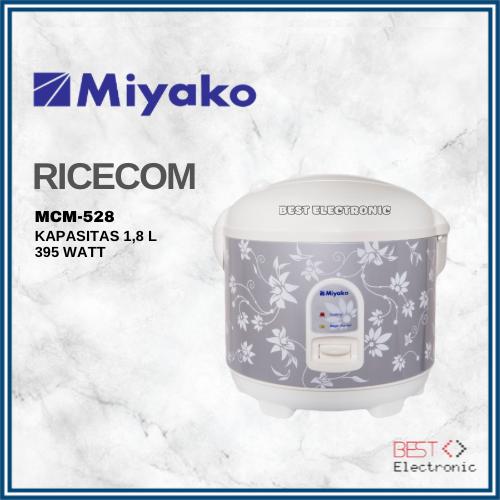 Gambar MIYAKO RICE COOKER / MAGIC COM MCM528 MCM 528 MCM-528 1,8 LITER - Pakai Bubble dari best electronic 7 undefined Tokopedia