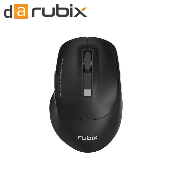 Gambar Mouse Office Digital Alliance Rubix M102 Wireless Silent Click - Black dari ENVICSTORE undefined Tokopedia