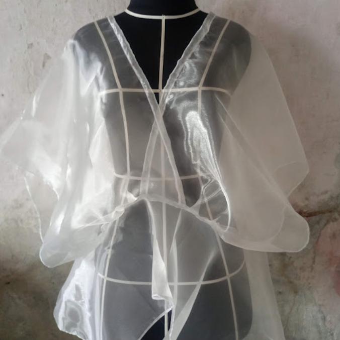 Gambar Outer Organza // organdi - organdi, S dari unha_craft undefined Tokopedia