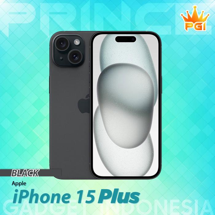 Gambar [LIVE] Apple Iphone 15 Plus 128GB Garansi Resmi IBOX / GDN - Black, No Adapter  dari Prince Gadget Indonesia undefined Tokopedia