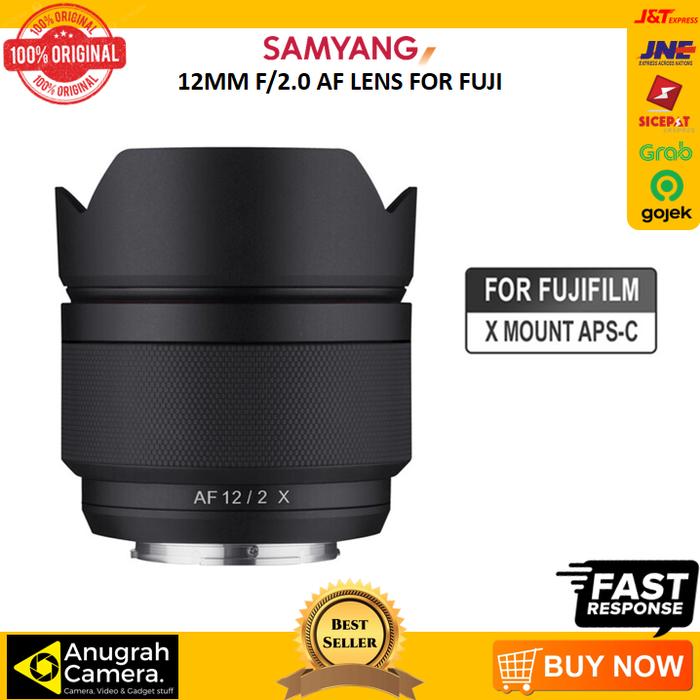 Samyang Af 12mm F2 For Fujifilm X Mount Samyang Af 12 Mm F2 Fuji X
