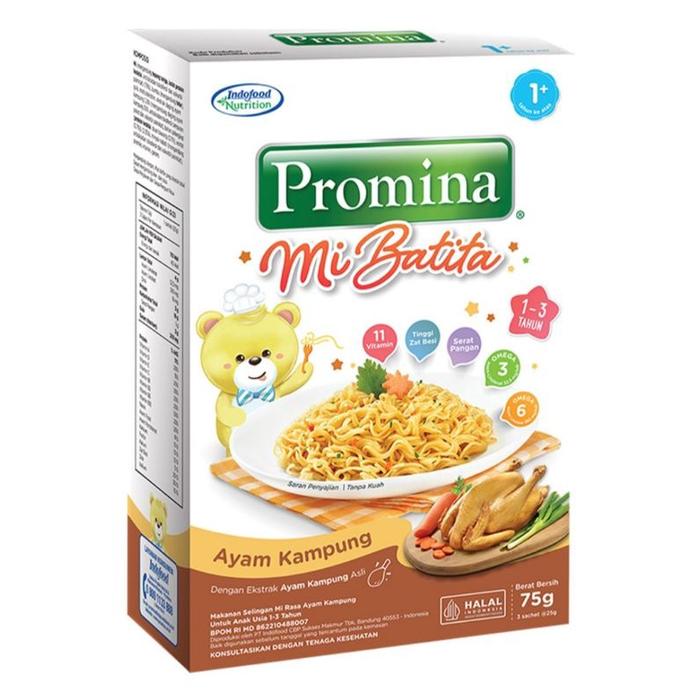 Gambar Promina Mi Batita Ayam Kampung Box 75gr dari Mpasi jogja undefined Tokopedia