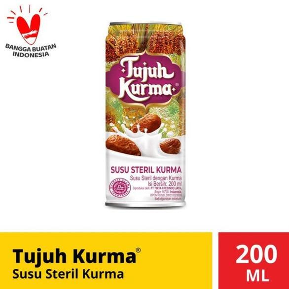 Gambar susu steril tujuh kurma 200ml karton isi 12kaleng termurah dari ABSSY MARKET undefined Tokopedia
