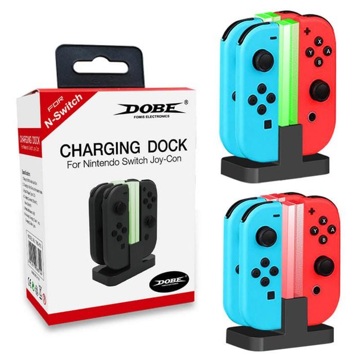 Promo DOBE Nintendo Switch Joycon V1 V2 OLED LITE USB Charging