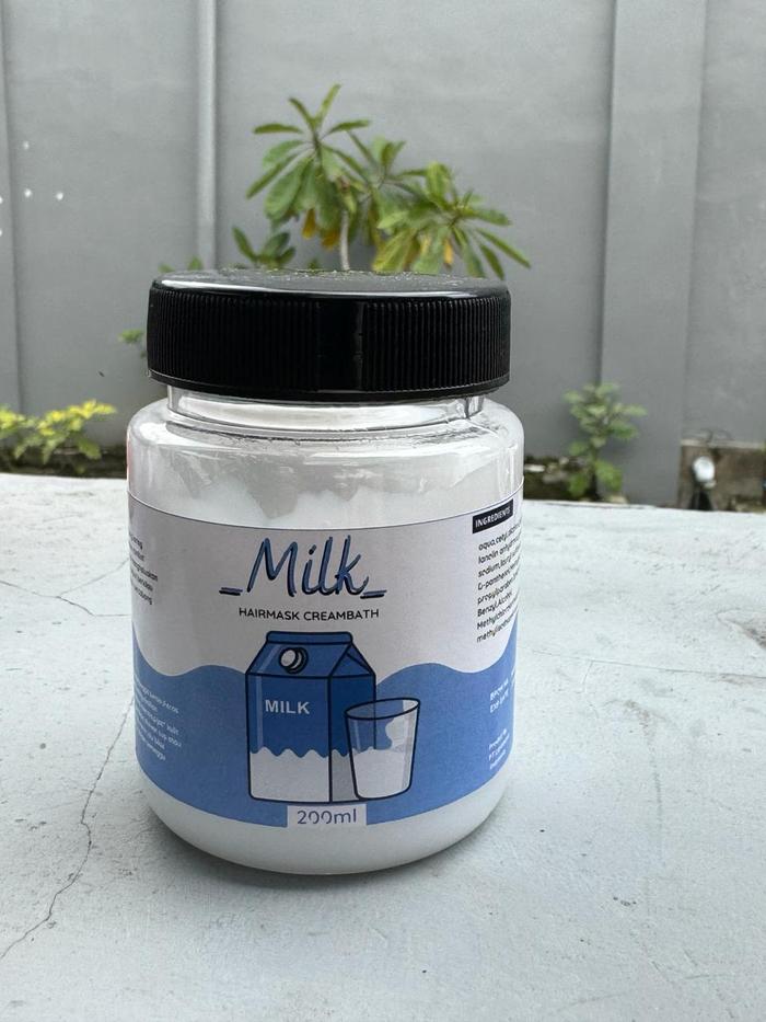 Gambar Hair Mask Creambath Masker Perawatan Rambut Conditioner BPOM - milk dari Beautycat Cosmetics undefined Tokopedia
