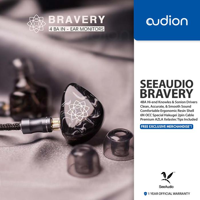 SeeAudio　BRAVERY SeeAudio Bravery Review - 4 BA IEMs - Major HiFi