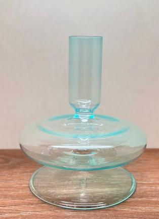Gambar Pajangan Rumah Tempat lilin kaca Glass Candle Holder - A - Baby Blue  dari Oddecor.id undefined Tokopedia