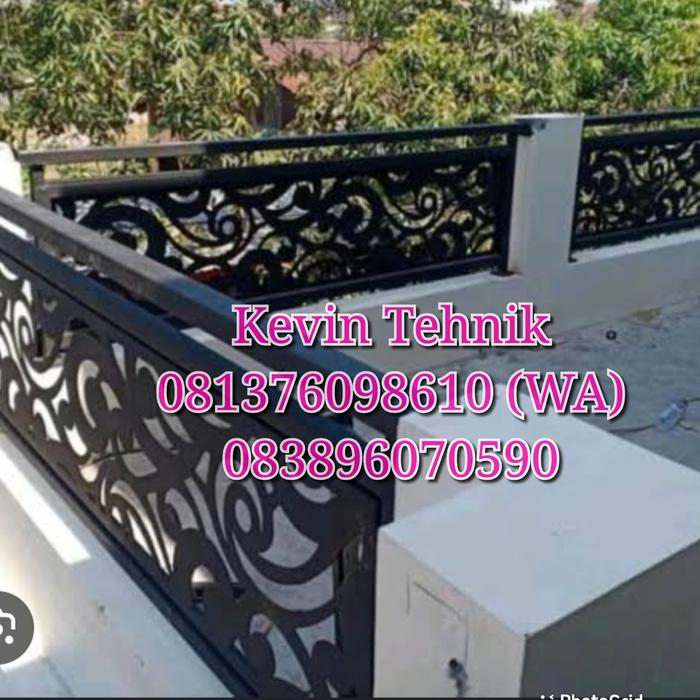 Gambar Railing Laser Cutting - Model 4, Plat 2 mm dari Kevin Tehnik undefined Tokopedia