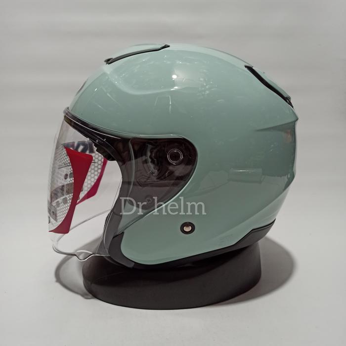 Gambar HELM KYT KYOTO R SOLID ORIGINAL - Sage Green, L dari dr helm undefined Tokopedia