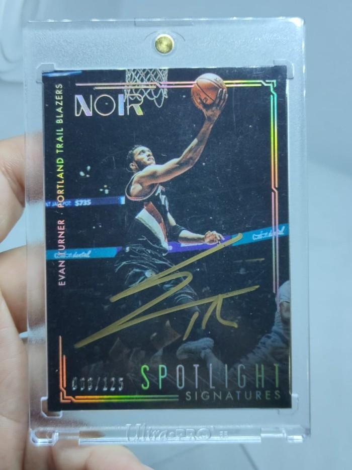 nbaカード damian lillard noir auto /125（NBA Damian Lillard /25  