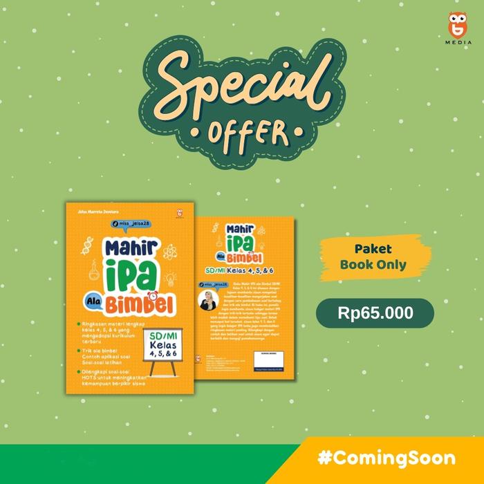 Gambar PRE ORDER Buku Referensi - Mahir Ipa Ala Bimbel  SD/MI Kelas 4,5,&6 - Only Book dari BumifiksiJogjakarta undefined Tokopedia