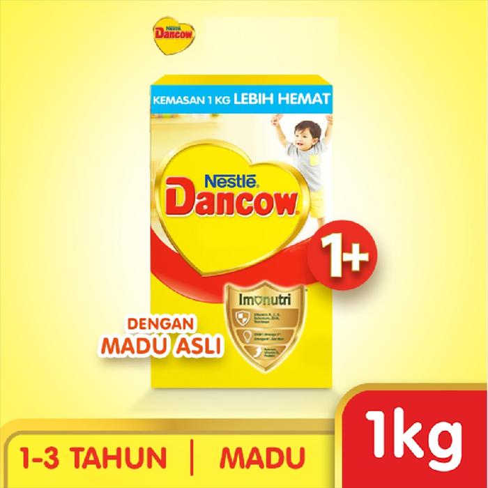 Gambar Dancow 1+ Susu Anak 1-3 Tahun 1 Kg - Madu dari BEAUTIQME undefined Tokopedia