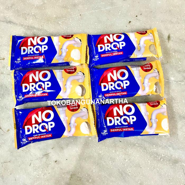 Gambar Dempul Instan No Drop/Elastis Anti Bocor/Penambal Lubang Dinding-20 gr dari Toko Bangunan Artha undefined Tokopedia