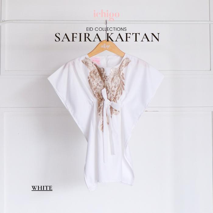 Gambar Safira Kaftan Dress Anak by Ichigo Baju Lebaran Akikah Pesta Mewah Nya - WHITE, 10 dari Ichigobaby.id undefined Tokopedia