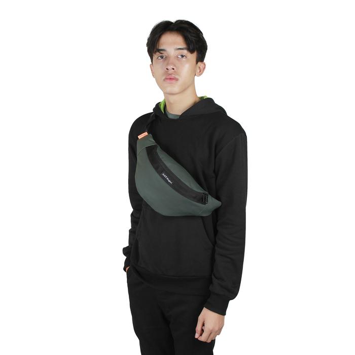Gambar ANT PROJECT - Tas Waistbag ORIGIN Waterproof - Tas Selempang Pria - Hijau dari ANT Project undefined Tokopedia