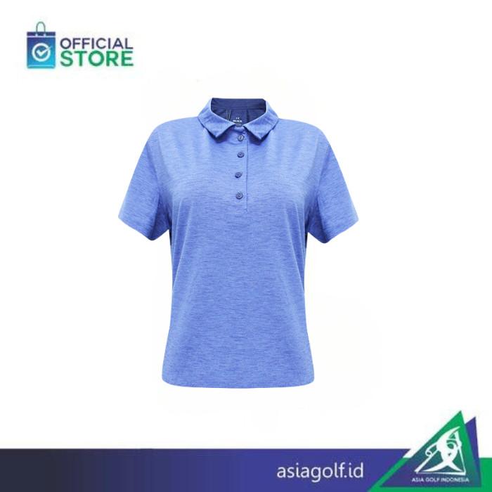Gambar Ladies T Shirt Golf Under Armour Zinger Htr | Golf | Kaos Wanita Golf - Blue, XS dari Asia Golf Indonesia undefined Tokopedia