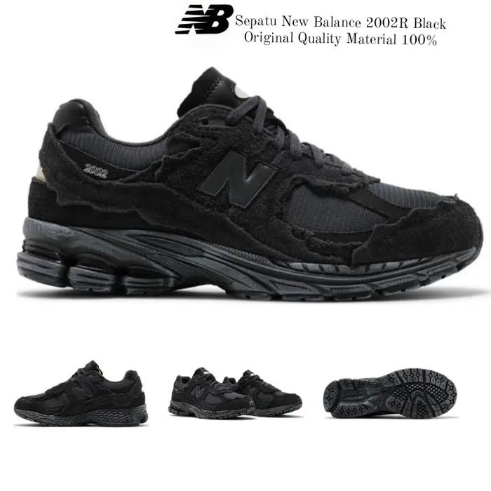 Nb 999 Sport Black SEPATU NEW BALANCE 2002 BLACK Hitam, 36 Di At