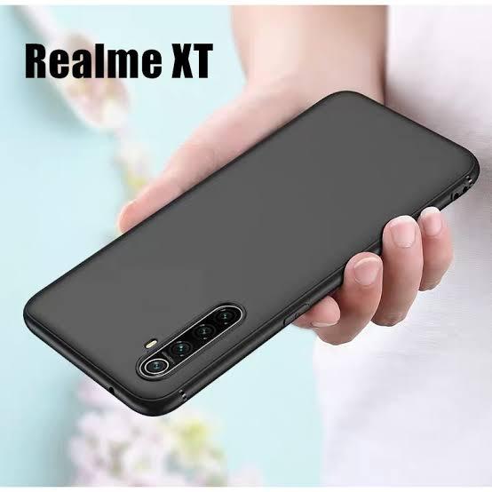 CASING COMPAITABLE REALME XT REALME 5i PRO PREMIUM MATTE CASE ULTRA  SLIM FIT TPU SILICONE SOFT BLACK DOFF REALME XT