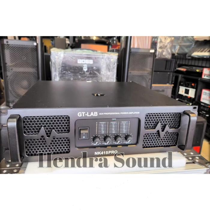 Gambar Power Amplifier GT LAB BY RDW 4 channel NK 415 PRO NK415PRO 1500 watt dari Hendra Sound Music undefined Tokopedia