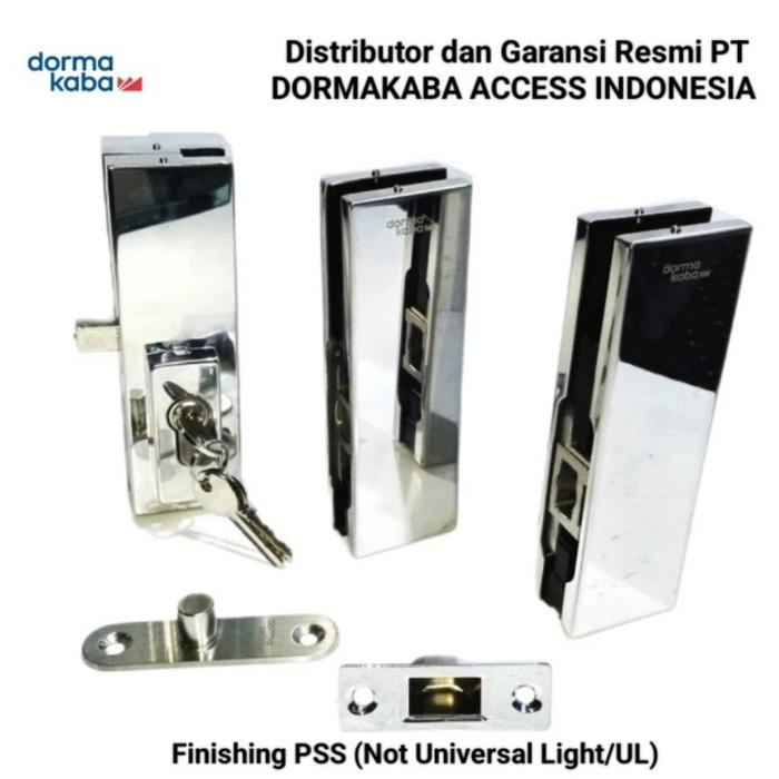 Gambar Patch Fitting Dorma / DormaKaba / Dorma Kaba Original Komplit Set PSS - PT10+20+24+US10 dari TOP ACESSORIES undefined Tokopedia