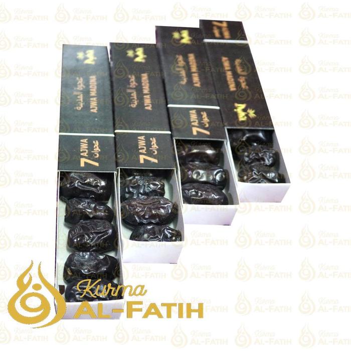 Gambar Best Produck Kurma Ajwa 7 / Kurma Ajwa 7 Tujuh Butir / Oleh Oleh Haji dari mnujikkers undefined Tokopedia